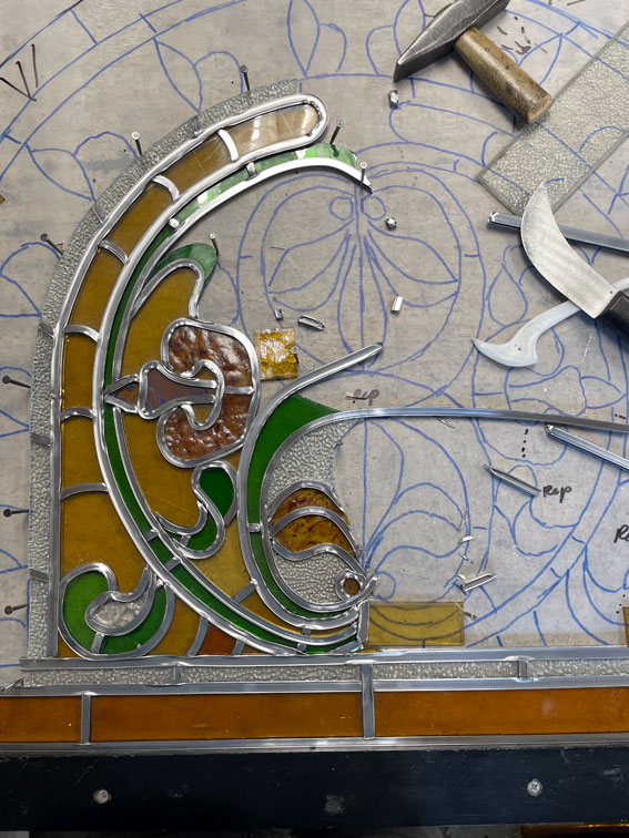 Restauratie glazenier